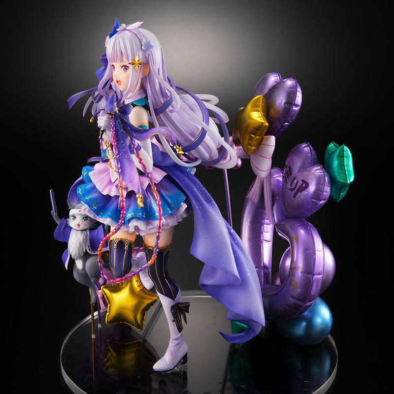 Re:Zero kara Hajimeru Isekai Seikatsu - Emilia - Puck - Shibuya Scramble Figure - 1/7 - Idol Ver (Alpha Satellite, eStream) photo 18