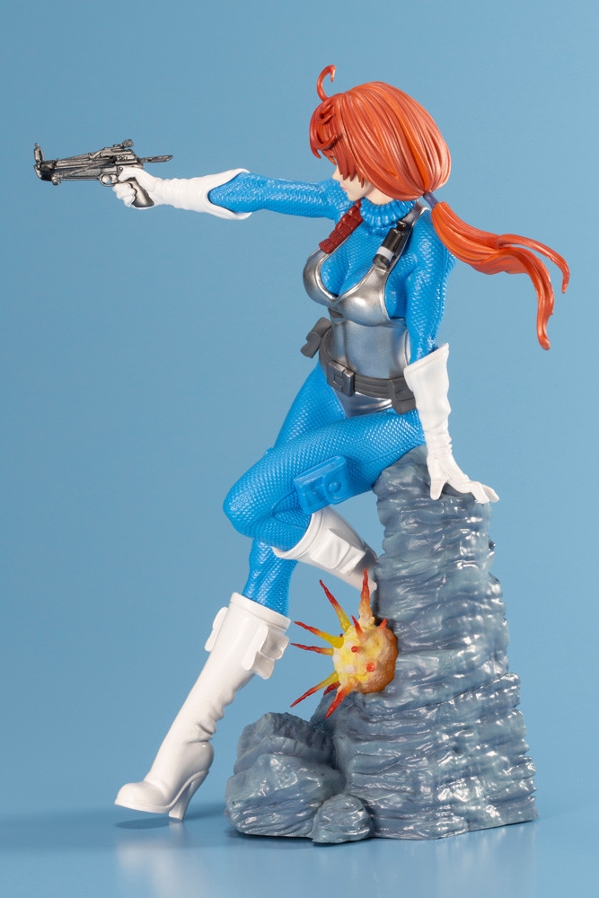 G.I. Joe - Scarlett - Bishoujo Statue - G.I. Joe Bishoujo Series - 1/7 - Sky Blue Limited Edition (Kotobukiya) photo 5
