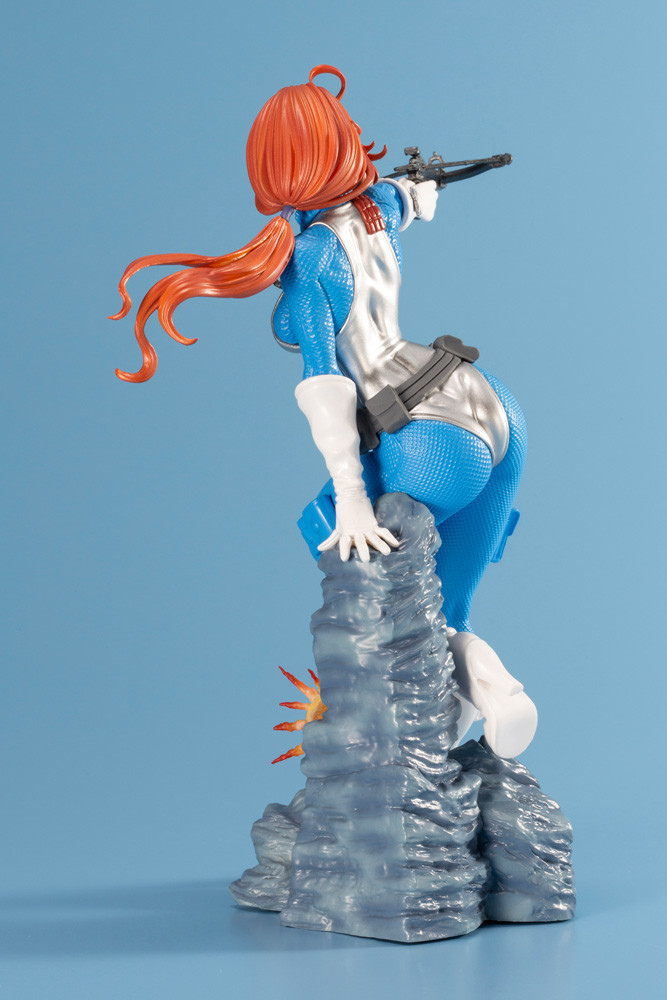 G.I. Joe - Scarlett - Bishoujo Statue - G.I. Joe Bishoujo Series - 1/7 - Sky Blue Limited Edition (Kotobukiya) photo 6