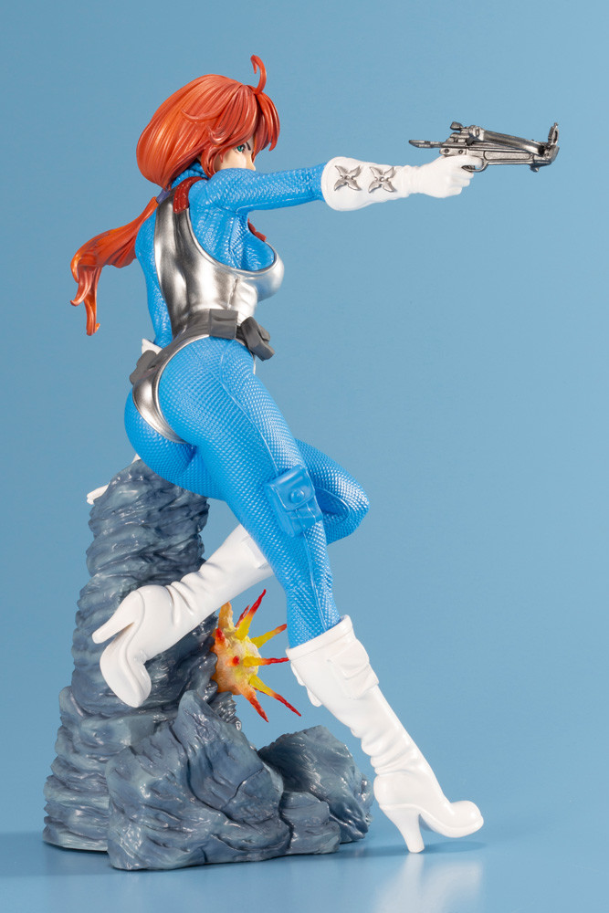 G.I. Joe - Scarlett - Bishoujo Statue - G.I. Joe Bishoujo Series - 1/7 - Sky Blue Limited Edition (Kotobukiya) photo 9