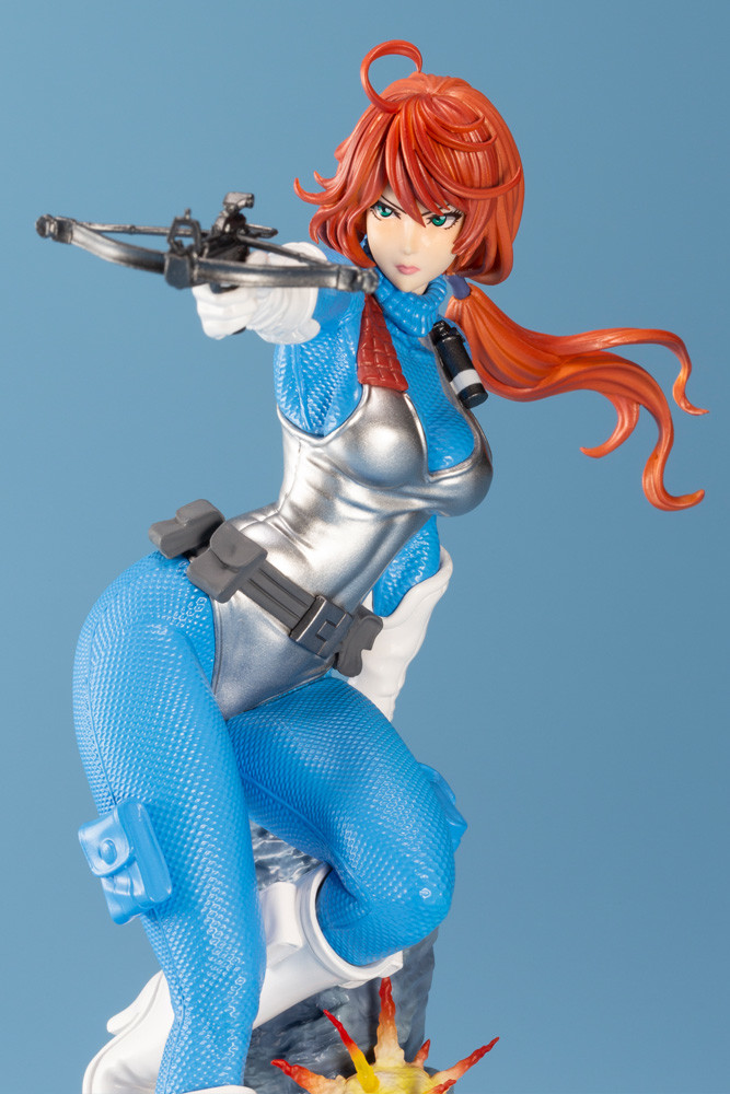 G.I. Joe - Scarlett - Bishoujo Statue - G.I. Joe Bishoujo Series - 1/7 - Sky Blue Limited Edition (Kotobukiya) photo 11
