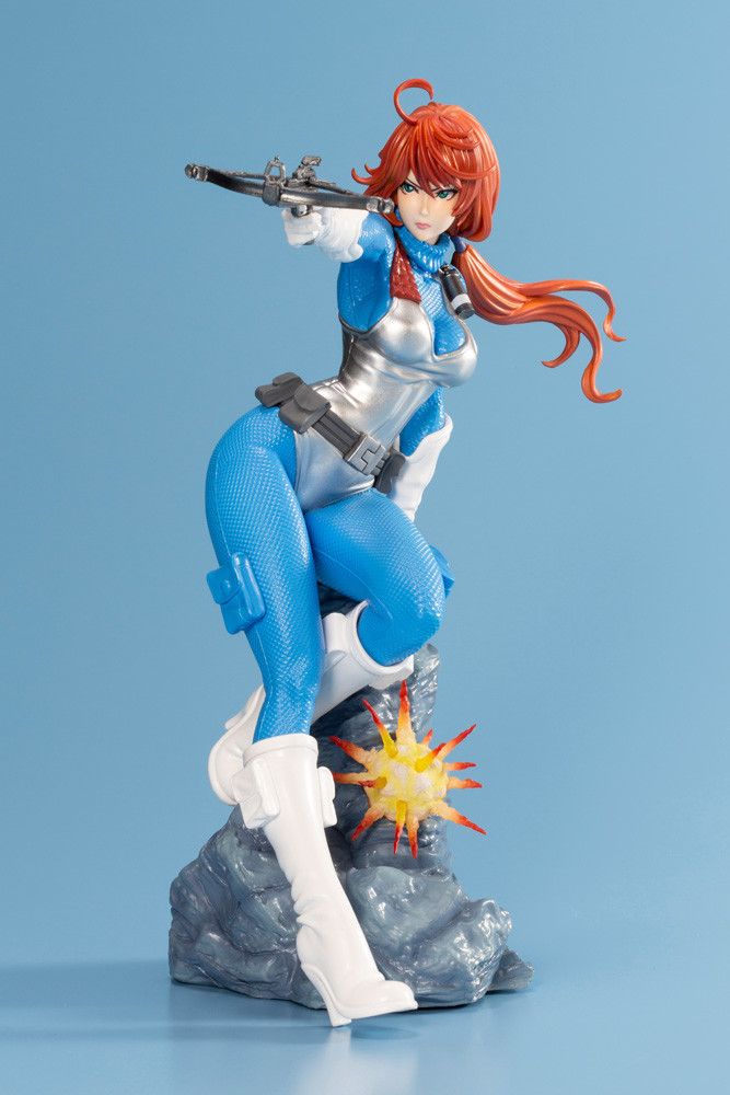 G.I. Joe - Scarlett - Bishoujo Statue - G.I. Joe Bishoujo Series - 1/7 - Sky Blue Limited Edition (Kotobukiya) photo 12