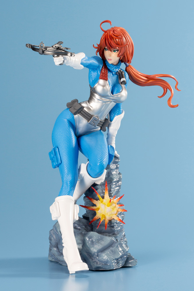 G.I. Joe - Scarlett - Bishoujo Statue - G.I. Joe Bishoujo Series - 1/7 - Sky Blue Limited Edition (Kotobukiya) photo 13