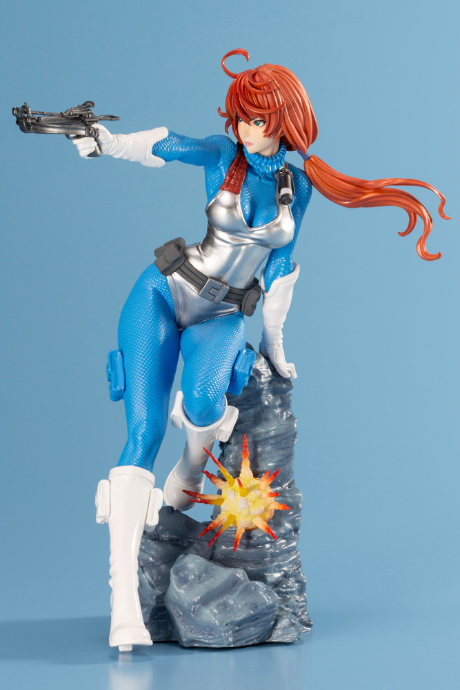 G.I. Joe - Scarlett - Bishoujo Statue - G.I. Joe Bishoujo Series - 1/7 - Sky Blue Limited Edition (Kotobukiya) photo 14