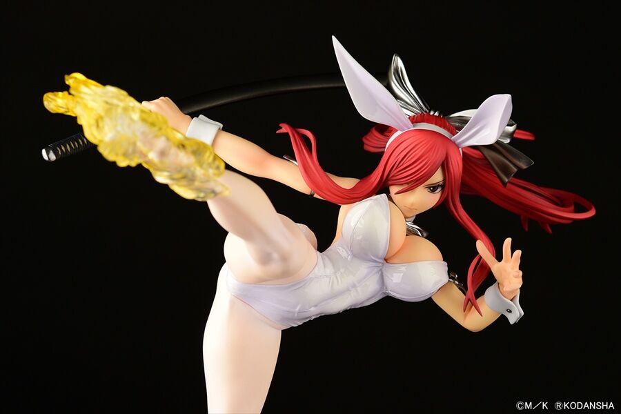 Fairy Tail - Erza Scarlet - 1/6 - High Kick Ver., White Bunny (Orca Toys) photo 5