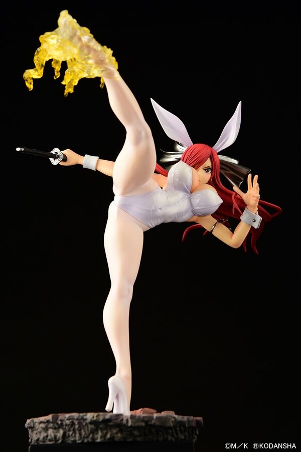 Fairy Tail - Erza Scarlet - 1/6 - High Kick Ver., White Bunny (Orca Toys) photo 7