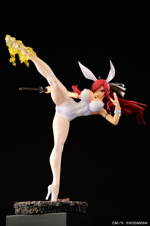 Fairy Tail - Erza Scarlet - 1/6 - High Kick Ver., White Bunny (Orca Toys) photo 9