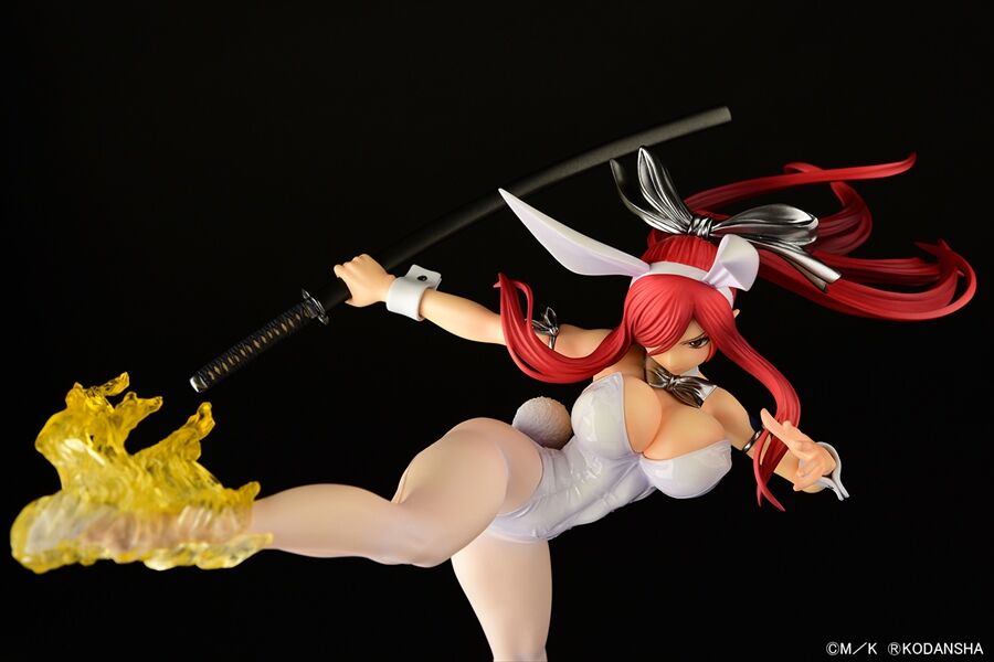 Fairy Tail - Erza Scarlet - 1/6 - High Kick Ver., White Bunny (Orca Toys) photo 11