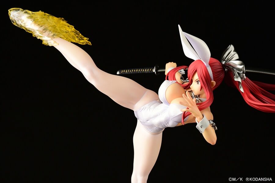 Fairy Tail - Erza Scarlet - 1/6 - High Kick Ver., White Bunny (Orca Toys) photo 12