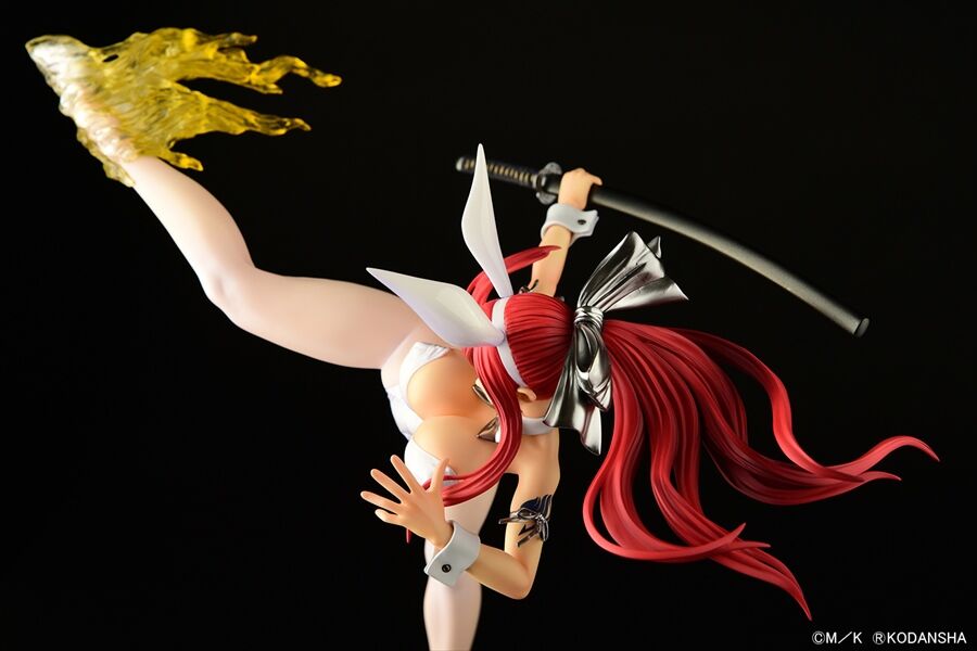 Fairy Tail - Erza Scarlet - 1/6 - High Kick Ver., White Bunny (Orca Toys) photo 13