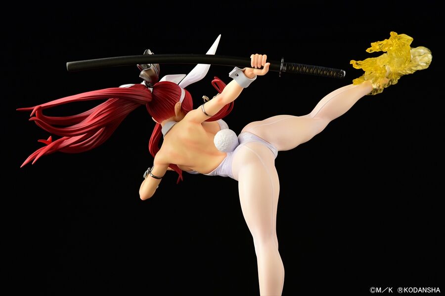 Fairy Tail - Erza Scarlet - 1/6 - High Kick Ver., White Bunny (Orca Toys) photo 19