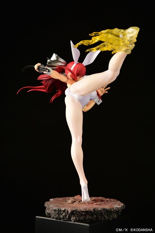 Fairy Tail - Erza Scarlet - 1/6 - High Kick Ver., White Bunny (Orca Toys) photo 21