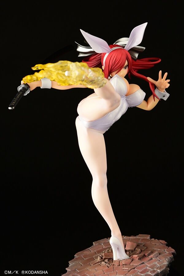 Fairy Tail - Erza Scarlet - 1/6 - High Kick Ver., White Bunny (Orca Toys) photo 22