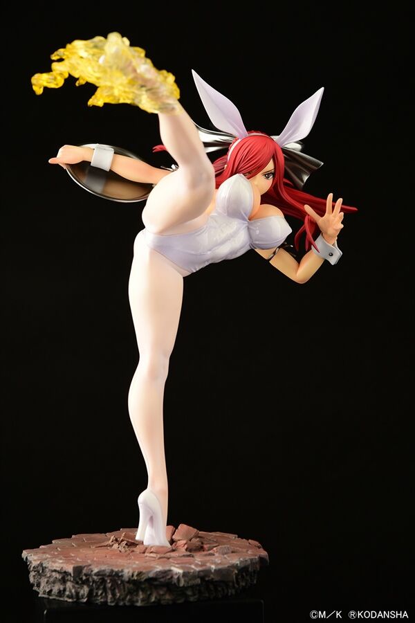 Fairy Tail - Erza Scarlet - 1/6 - High Kick Ver., White Bunny (Orca Toys) photo 24