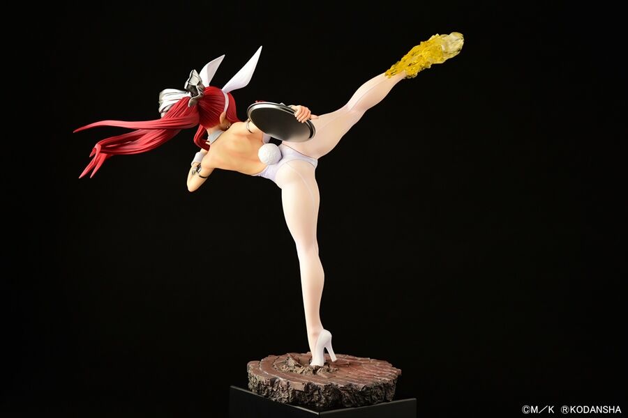 Fairy Tail - Erza Scarlet - 1/6 - High Kick Ver., White Bunny (Orca Toys) photo 26