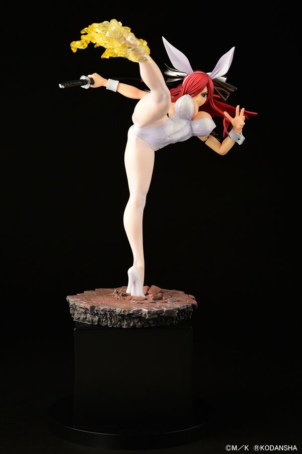Fairy Tail - Erza Scarlet - 1/6 - High Kick Ver., White Bunny (Orca Toys) photo 29