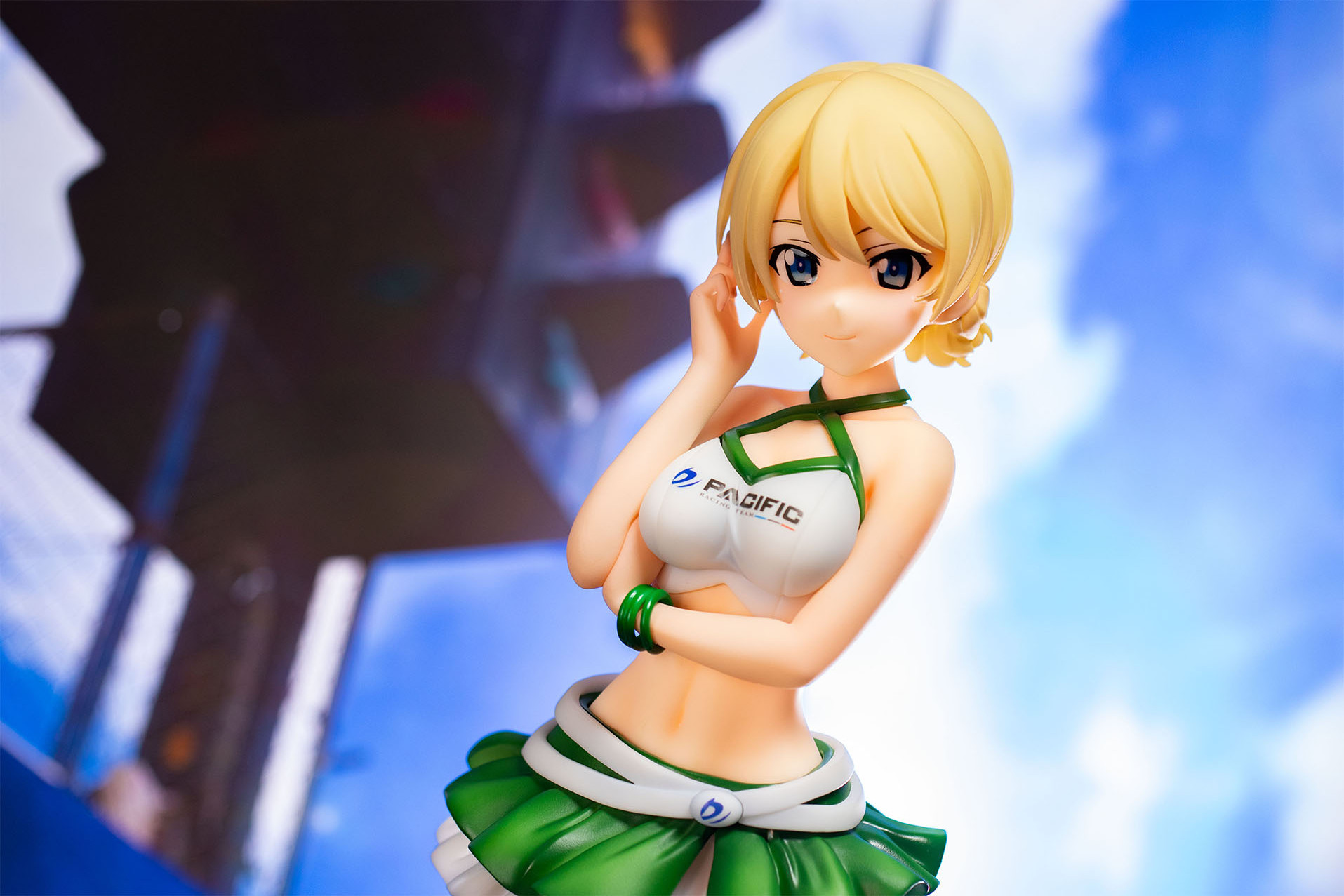 Girls und Panzer Gekijouban - Darjeeling - 1/5 - Pacific Racing Team, Race Queen Ver. (B'full) photo 3