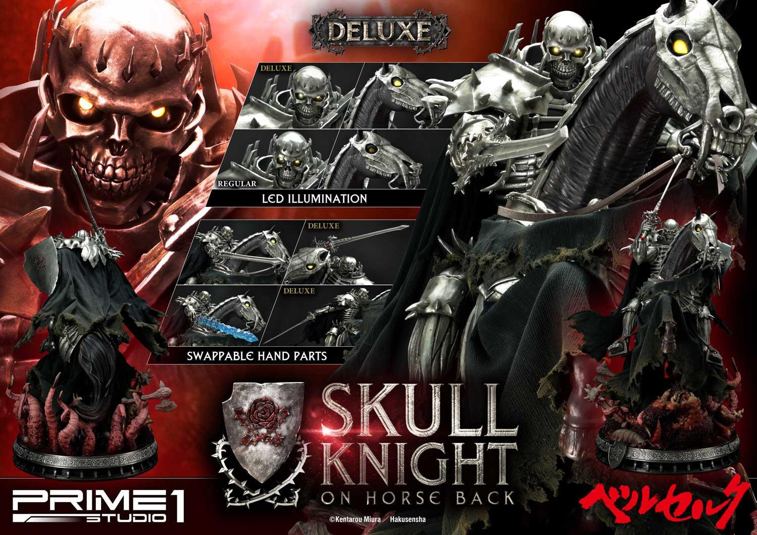 Berserk - Dokuro no Kishi - Ultimate Premium Masterline  (UPMBR-14DX) - 1/4 - On Horse Back Ver., DX Version (Prime 1 Studio) photo 2
