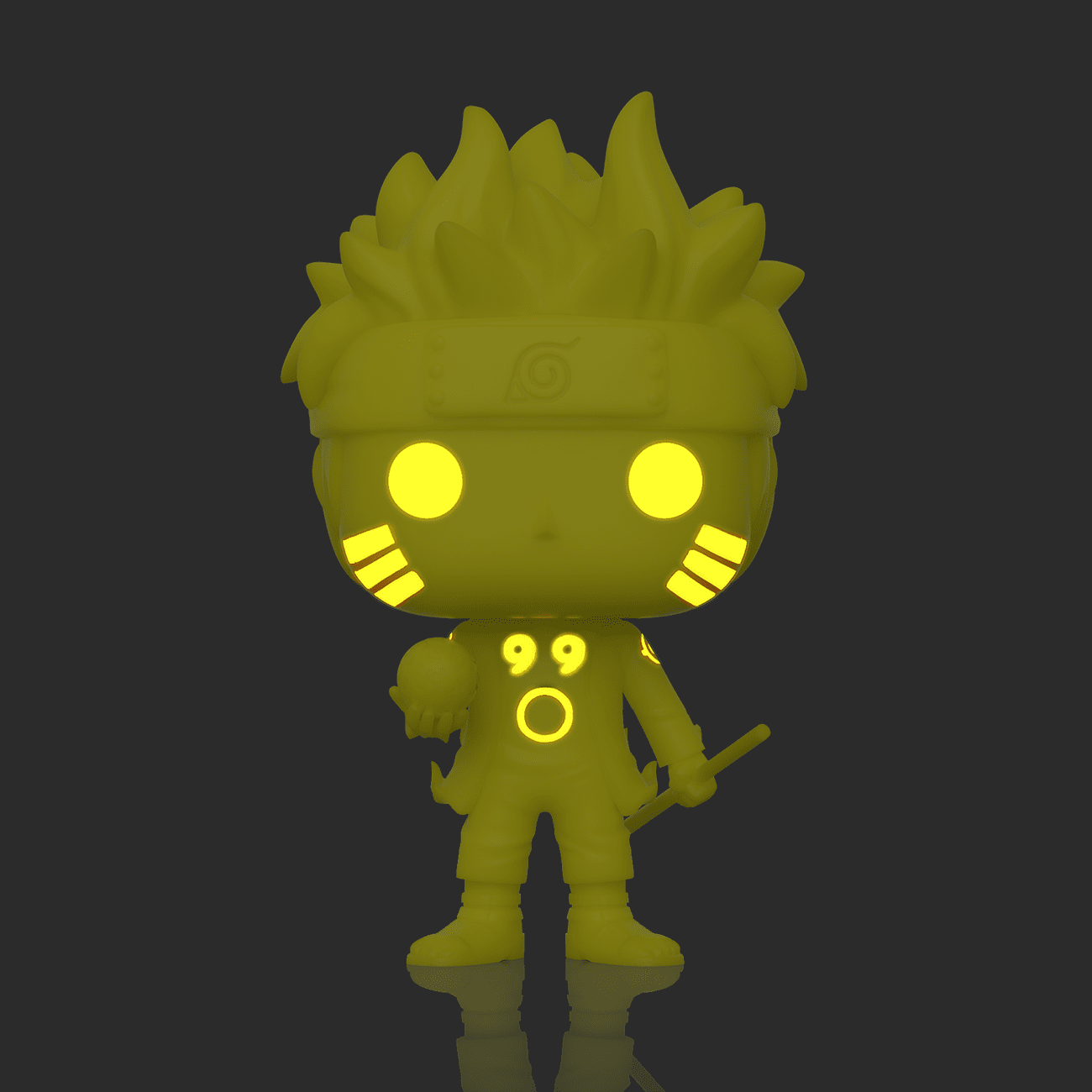 Naruto Shippuuden - Uzumaki Naruto - POP! Animation  (186) - POP! Vinyl  (42755) - Six Path Glows in the Dark (Funko Toys) photo 2