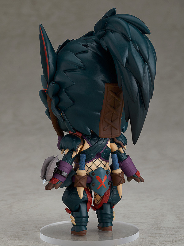 Monster Hunter World - Hunter - Nendoroid  (#1284) - Female Nargacuga Alpha Armor Ver. (Good Smile Company) photo 3