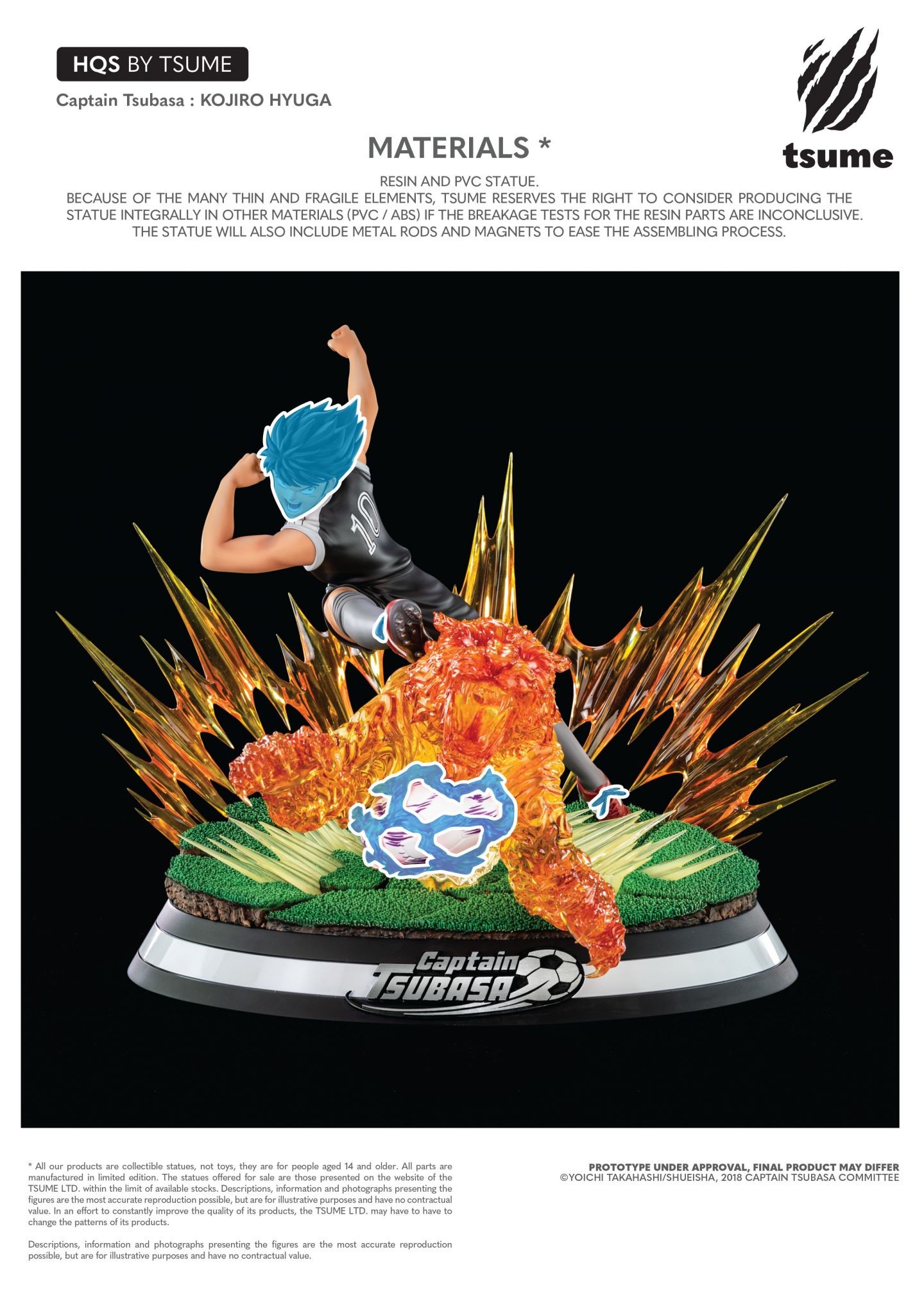 Captain Tsubasa - Hyuuga Kojirou - HQS - 1/6 - Tiger Shot (Tsume) photo 9