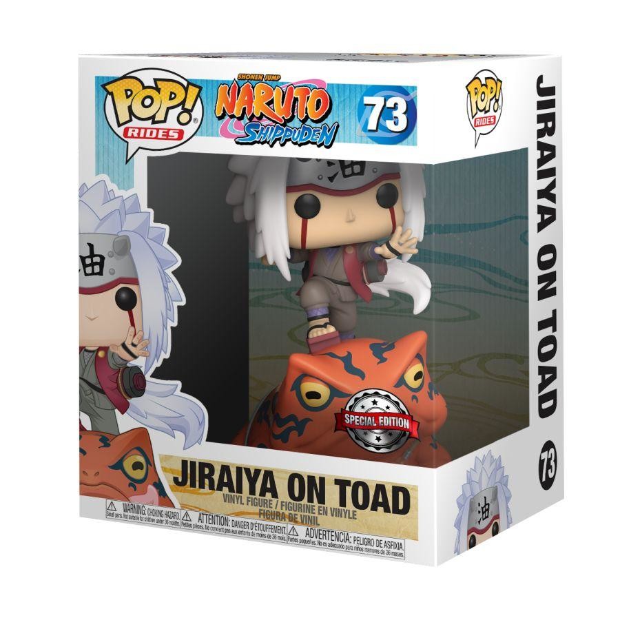 Naruto Shippuuden - Gama - Jiraiya - Pop! Rides  (73) - POP! Vinyl - On Toad (Funko Toys) photo 2