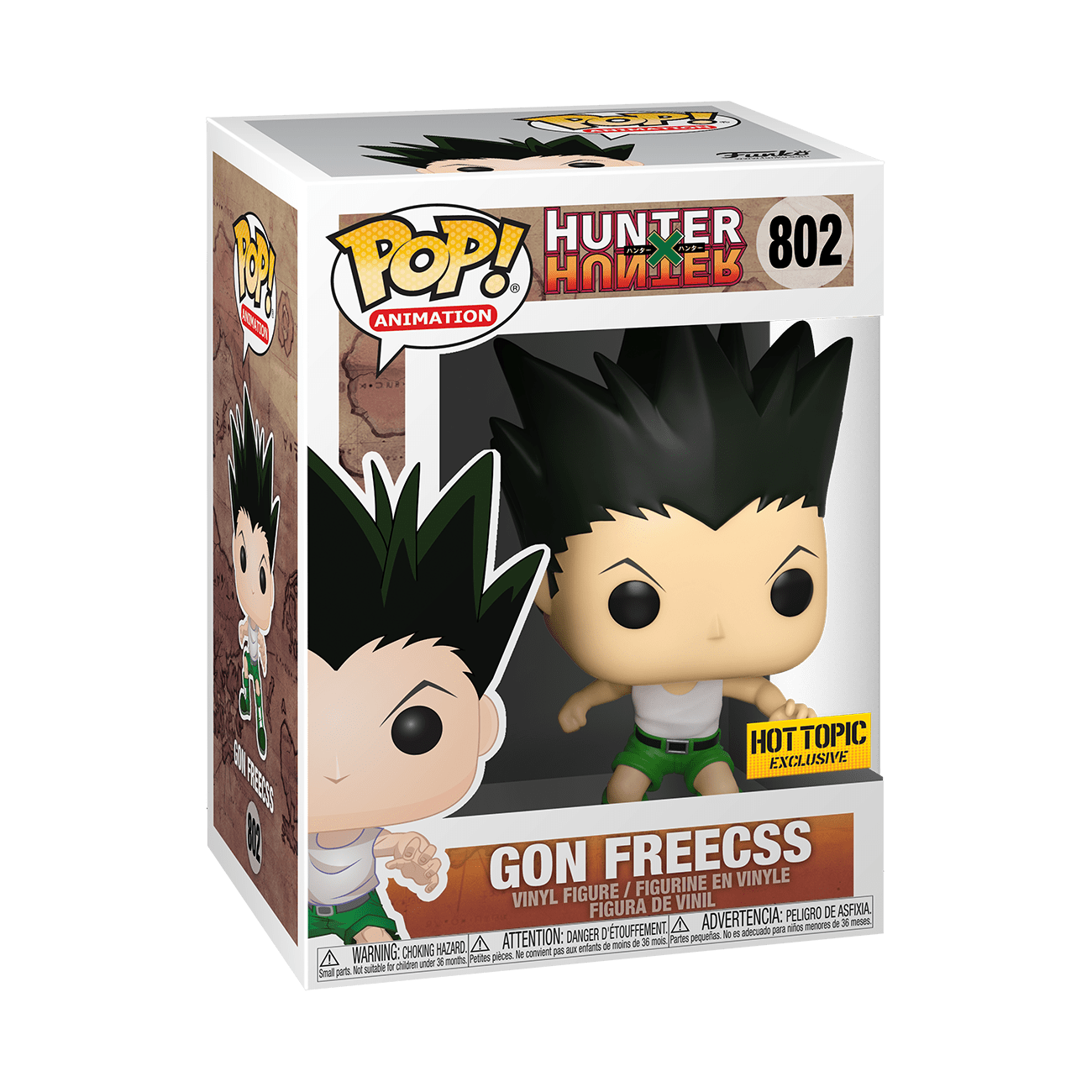 Hunter × Hunter - Gon Freecss - POP! Animation  (802) - POP! Vinyl  (40214) (Funko Toys)