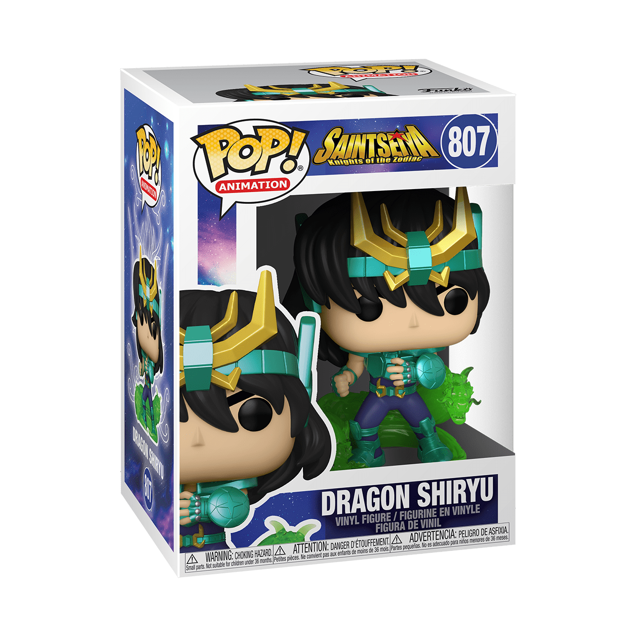 Saint Seiya - Dragon Shiryu - POP! Animation  (807) - POP! Vinyl  (47689) (Funko Toys) photo 2