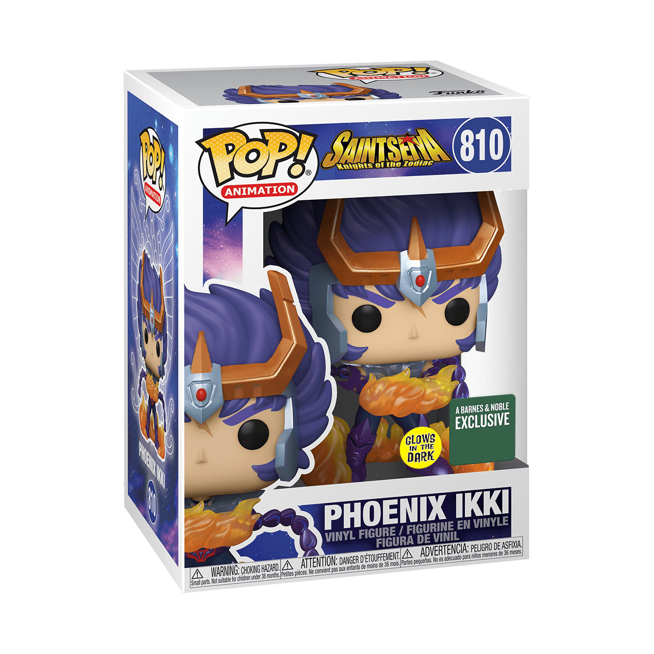 Saint Seiya - Phoenix Ikki - POP! Animation (810) - POP! Vinyl (50330) - Glows in the Dark (Funko Toys) photo 2