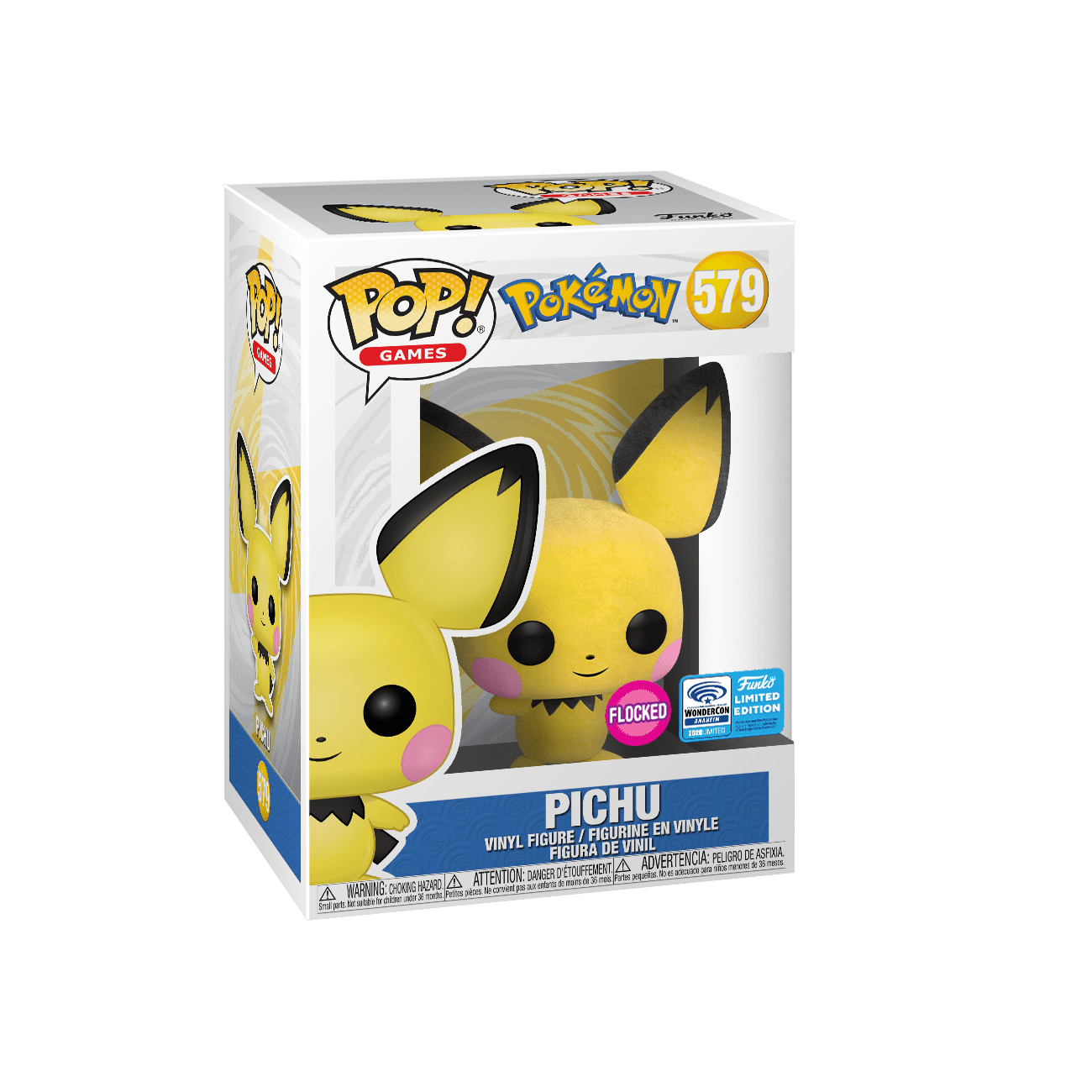 Pocket Monsters - Pichu - POP! Games  (579) - POP! Pokémon - POP! Vinyl - Flocked (Funko Toys)