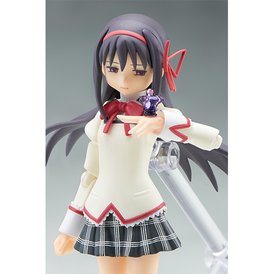 Mahou Shoujo Madoka☆Magica - Akemi Homura - Figma (#EX-009) - School Uniform ver. (Max Factory) photo 2