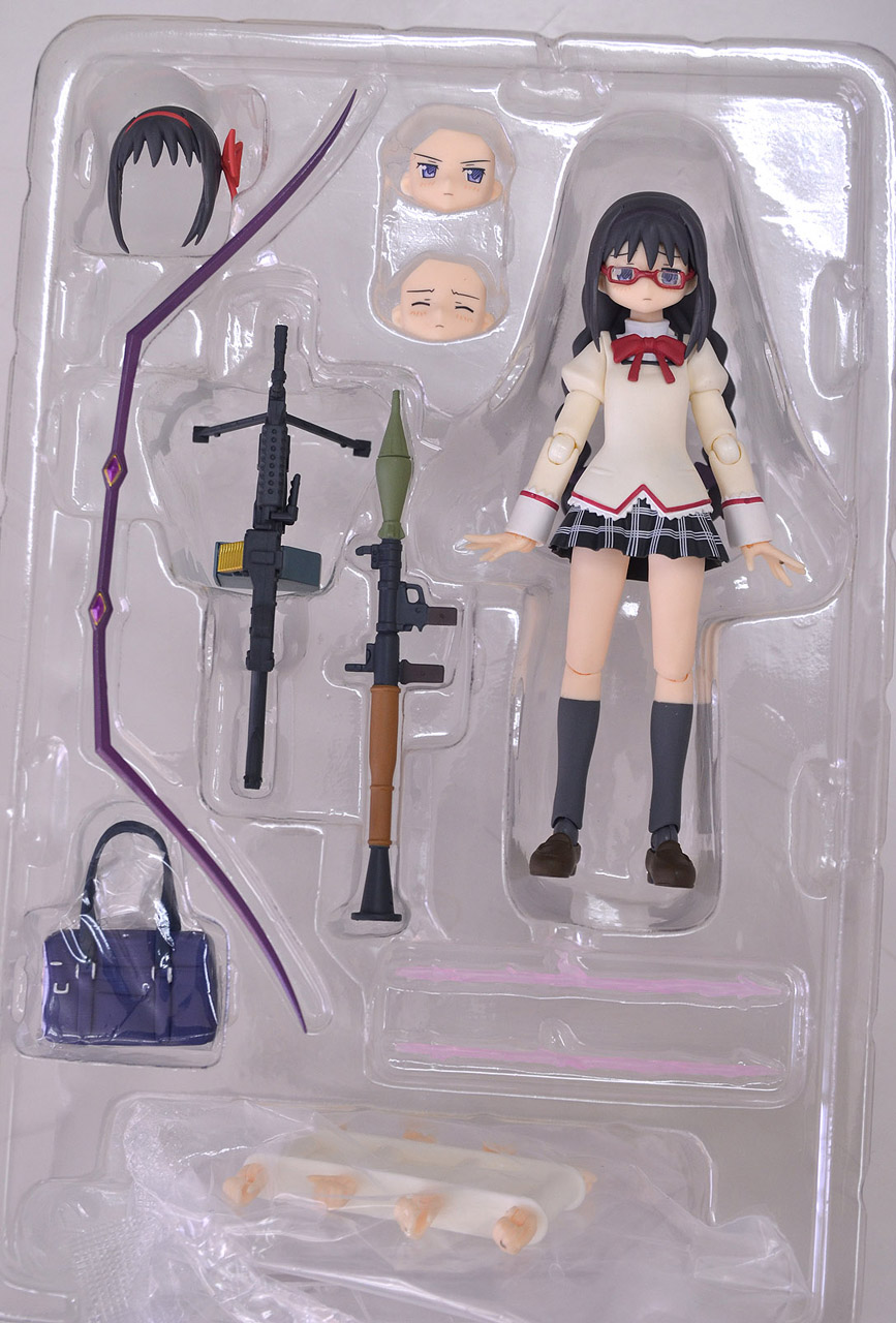 Mahou Shoujo Madoka☆Magica - Akemi Homura - Figma (#EX-009) - School Uniform ver. (Max Factory) photo 6
