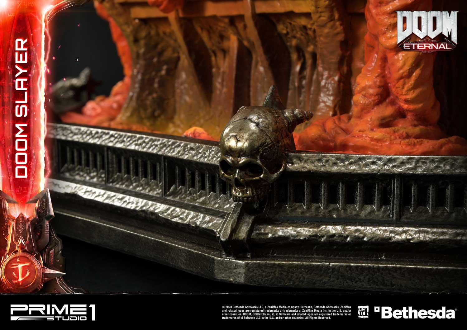 Doom Eternal - Doom Slayer - Pinky - Museum Masterline Series  (UMMDOOM-01DX) - 1/3 - DX Version (Prime 1 Studio) photo 10