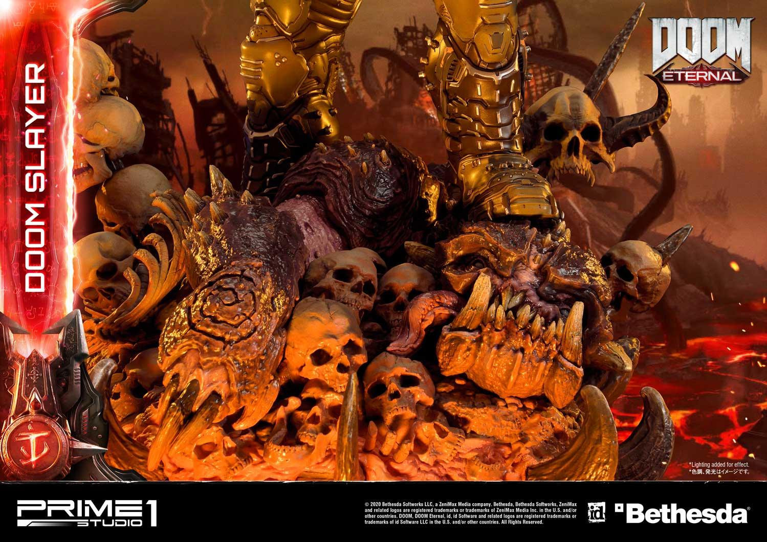 Doom Eternal - Doom Slayer - Pinky - Museum Masterline Series  (UMMDOOM-01DX) - 1/3 - DX Version (Prime 1 Studio) photo 19