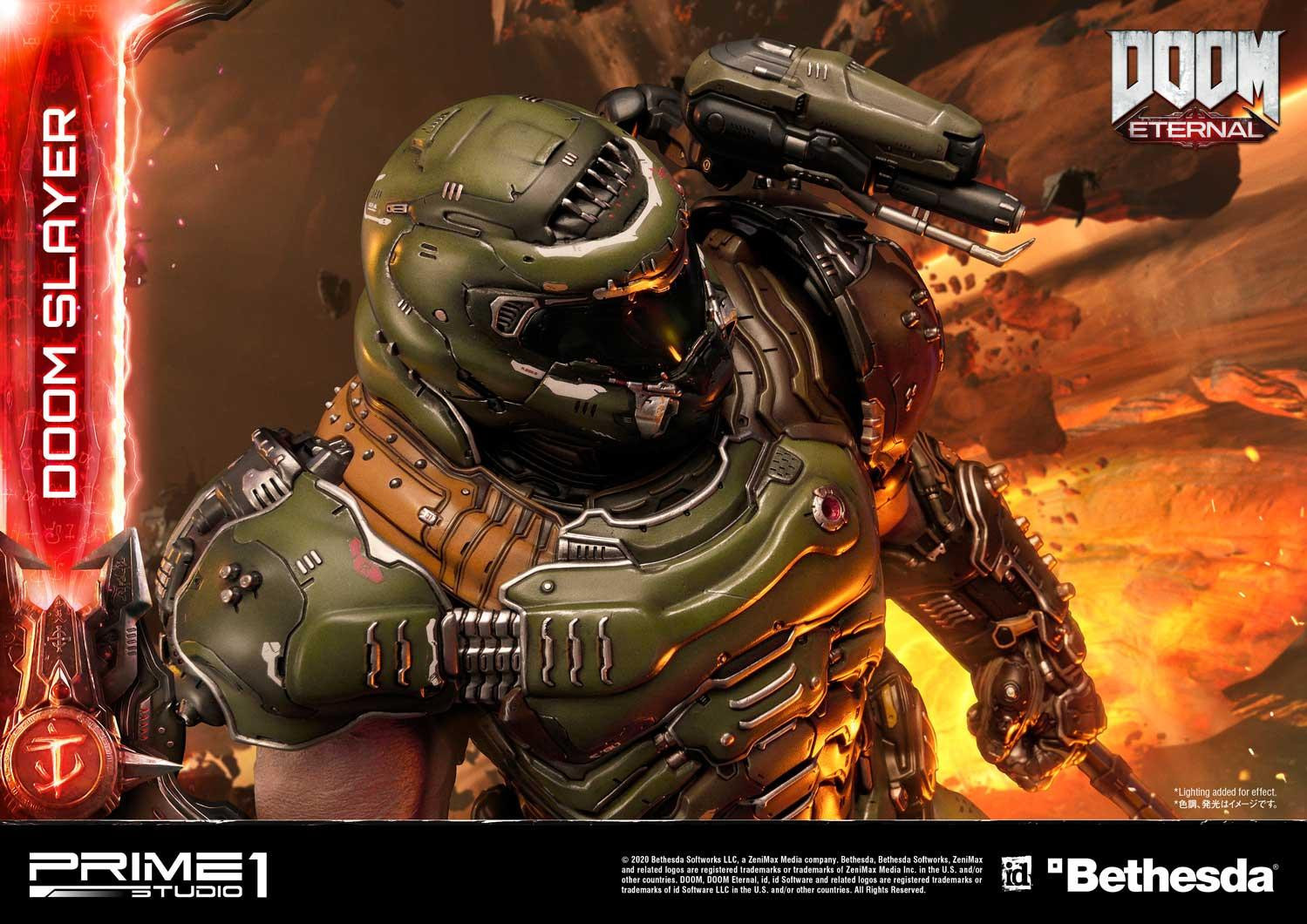 Doom Eternal - Doom Slayer - Pinky - Museum Masterline Series  (UMMDOOM-01DX) - 1/3 - DX Version (Prime 1 Studio) photo 21