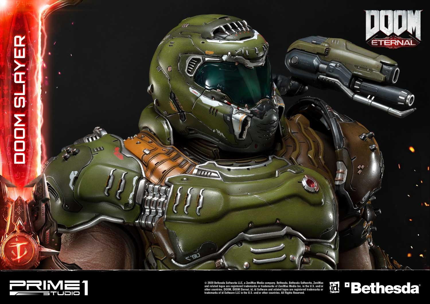 Doom Eternal - Doom Slayer - Pinky - Museum Masterline Series  (UMMDOOM-01DX) - 1/3 - DX Version (Prime 1 Studio) photo 25