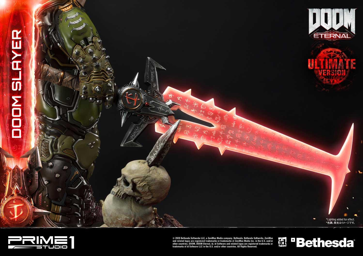 Doom Eternal - Doom Slayer - Pinky - Museum Masterline Series  (UMMDOOM-01DX) - 1/3 - DX Version (Prime 1 Studio) photo 28
