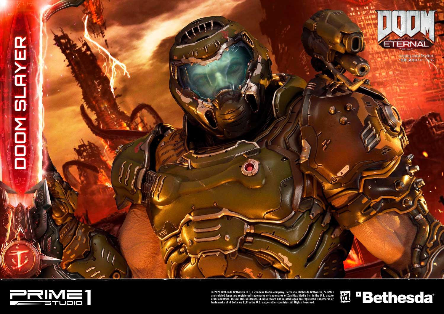 Doom Eternal - Doom Slayer - Pinky - Museum Masterline Series  (UMMDOOM-01DX) - 1/3 - DX Version (Prime 1 Studio) photo 30