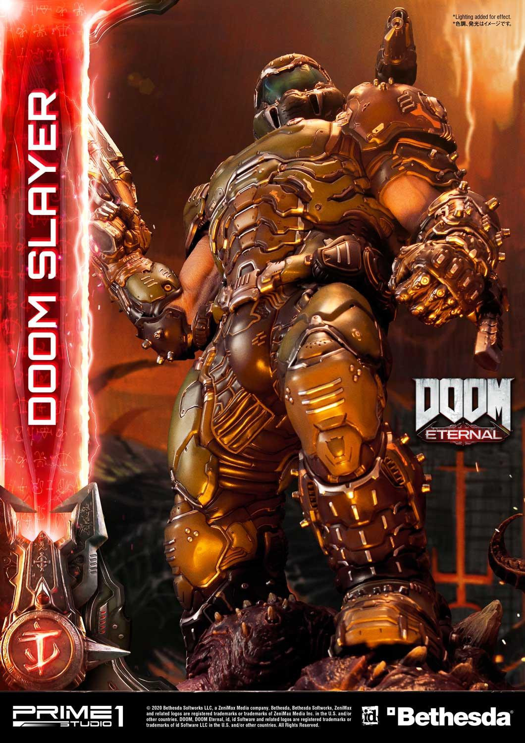 Doom Eternal - Doom Slayer - Pinky - Museum Masterline Series  (UMMDOOM-01DX) - 1/3 - DX Version (Prime 1 Studio) photo 39