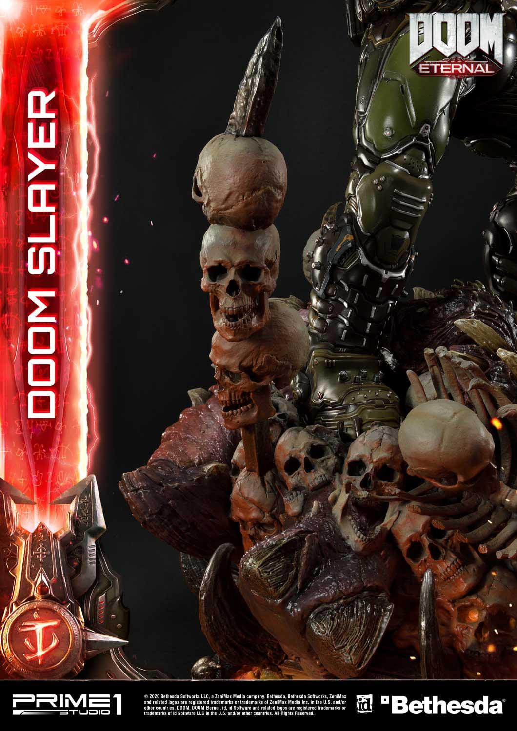 Doom Eternal - Doom Slayer - Pinky - Museum Masterline Series  (UMMDOOM-01DX) - 1/3 - DX Version (Prime 1 Studio) photo 45