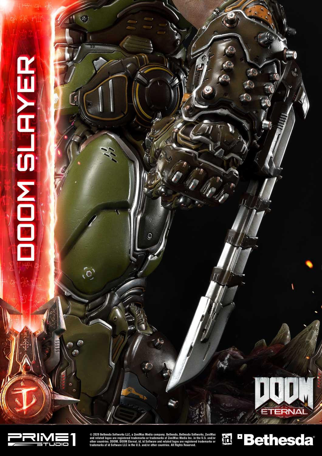 Doom Eternal - Doom Slayer - Pinky - Museum Masterline Series  (UMMDOOM-01DX) - 1/3 - DX Version (Prime 1 Studio) photo 53