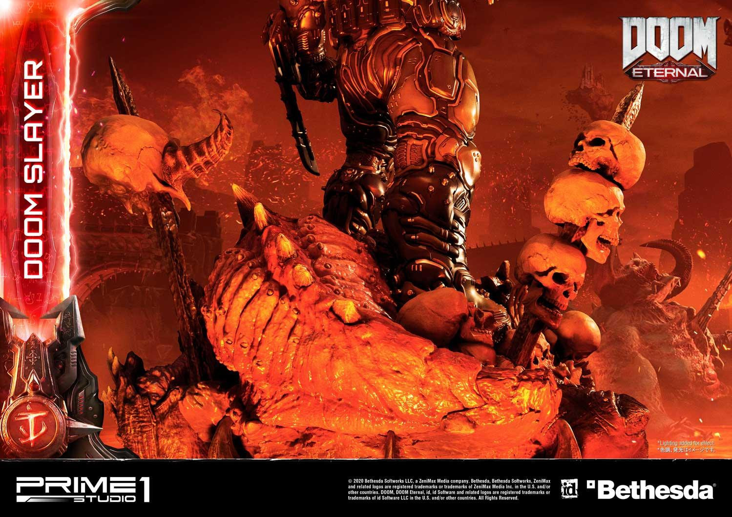 Doom Eternal - Doom Slayer - Pinky - Museum Masterline Series  (UMMDOOM-01) - 1/3 (Prime 1 Studio) photo 21