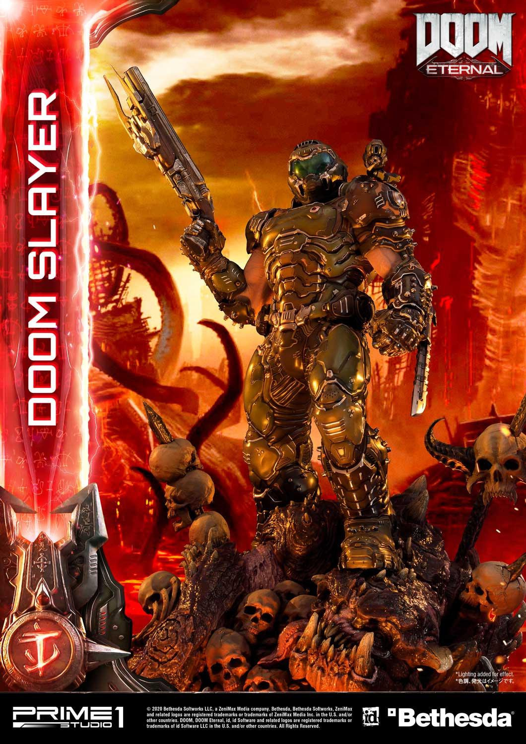 Doom Eternal - Doom Slayer - Pinky - Museum Masterline Series  (UMMDOOM-01) - 1/3 (Prime 1 Studio) photo 44