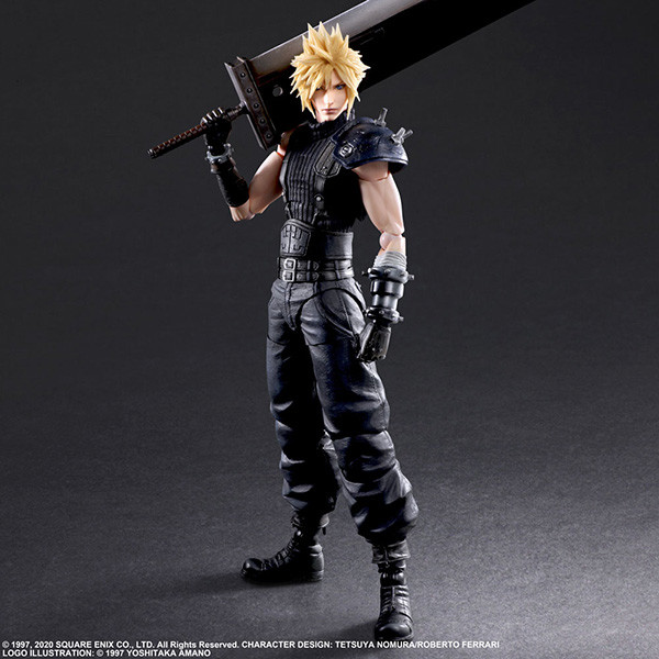 Final Fantasy VII Remake - Cloud Strife - Play Arts Kai - Version 2 (Square Enix) photo 6