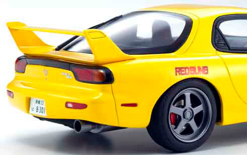 Initial D - Shin Gekijouban Initial D - Takahashi Keisuke - ɛ̃fini RX7 (FD3S) - 1/18 New Initial D The Movie Mazda RX-7 FD3S W/ Keisuke Takahashi Figure - 1/18 (Kyosho) photo 2