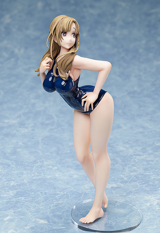 Tsuujou Kougeki ga Zentai Kougeki de Ni-kai Kougeki no Okaasan wa Suki desu ka? - Oosuki Mamako - 1/7 - School Swimsuit Ver. (FREEing) photo 2