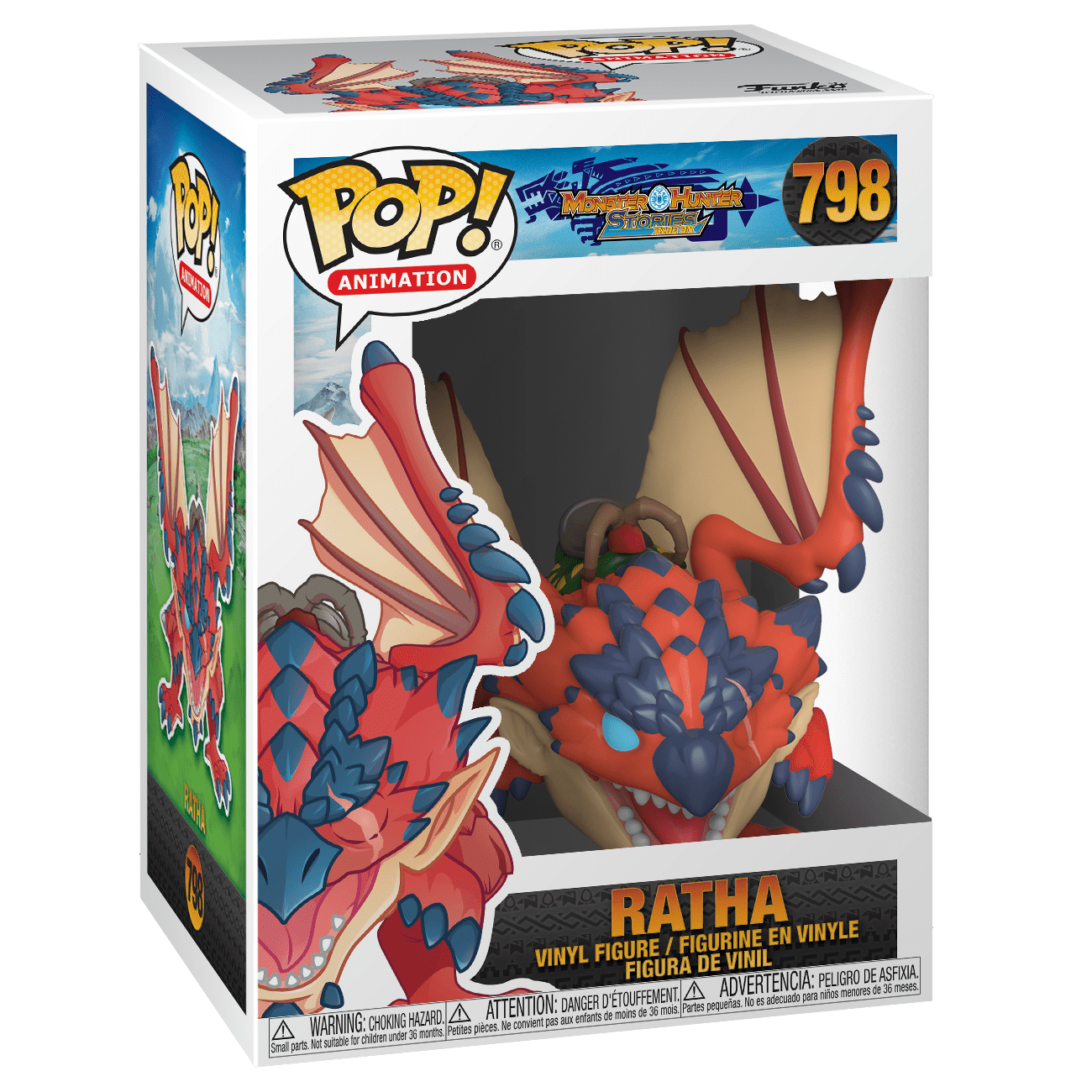 Monster Hunter Stories - Liolaeus - POP! Animation  (798) - POP! Vinyl  (46937) (Funko Toys)