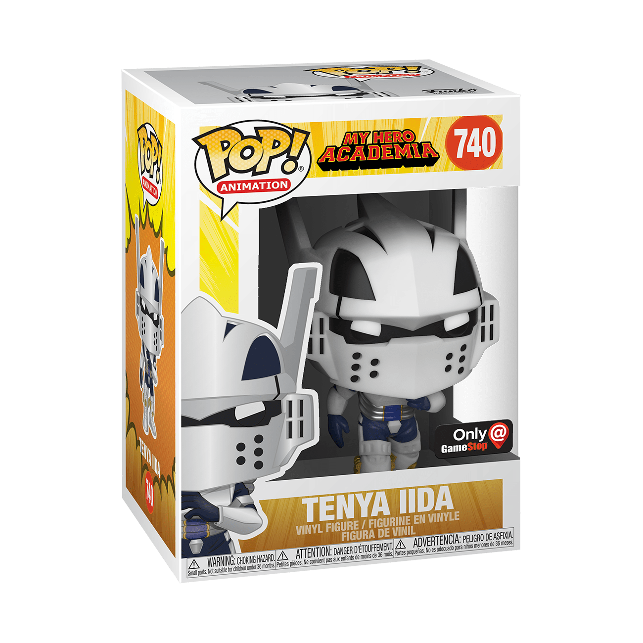 Boku no Hero Academia - Iida Tenya - POP! & Tee - POP! Animation  (740) - POP! Vinyl  (46377) (Funko Toys) photo 2