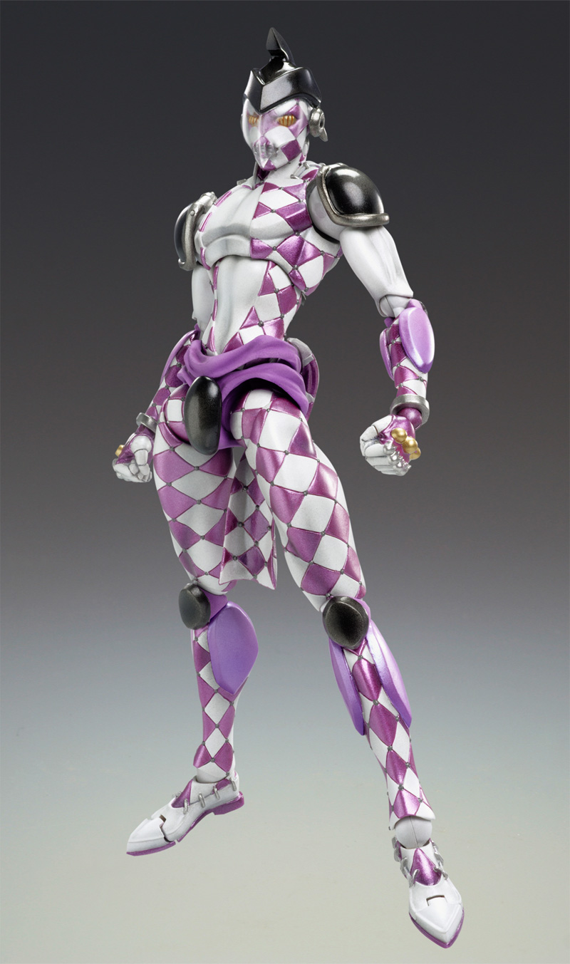 Jojo no Kimyou na Bouken - Ougon no Kaze - Purple Haze - Super Action Statue (#47) (Medicos Entertainment) photo 7