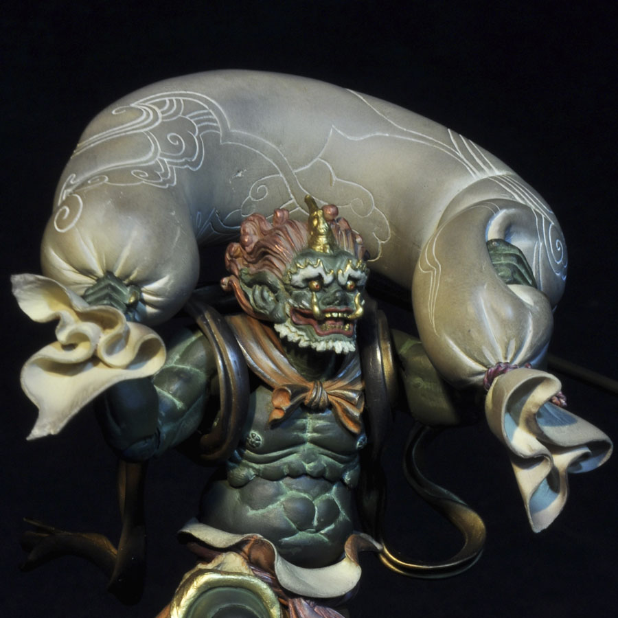 Original - KT Project  (KT-EX04) - Revoltech - Revoltech Takeya  (#09) - Fuujin (Kaiyodo) photo 2